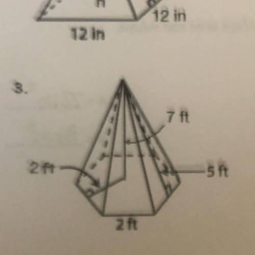 Geometry: find the surface area and volume