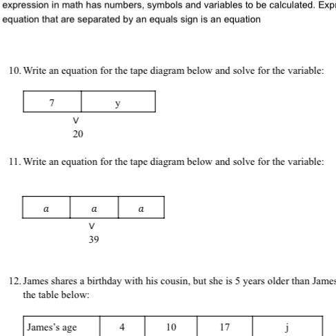 I just need 10 and 11 answered please help it's due today it's also middle school word