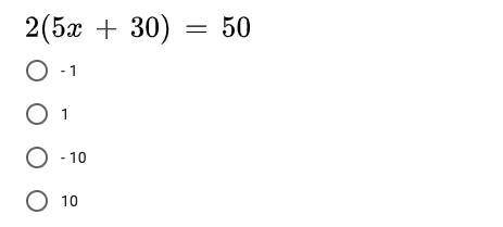 What is the value of x?