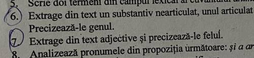 Extrage din text un substantiv nearticulat unul articulat hotărât și unul articulat nehotărât preci