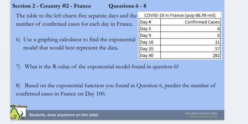 I need help answering these questions. 6-8