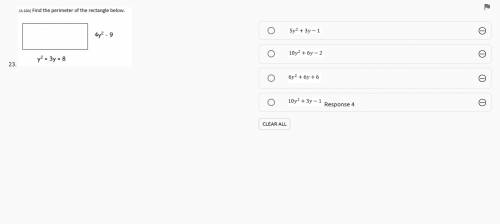 Find The Parameter of the rectangle below -