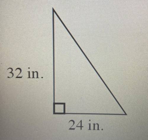 Find the length of the missing side