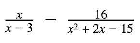 Simplify the expression completely (assume it is defined).