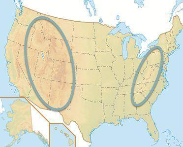 Analyze the map below and answer the question that follow.

The main economic activity that occurs