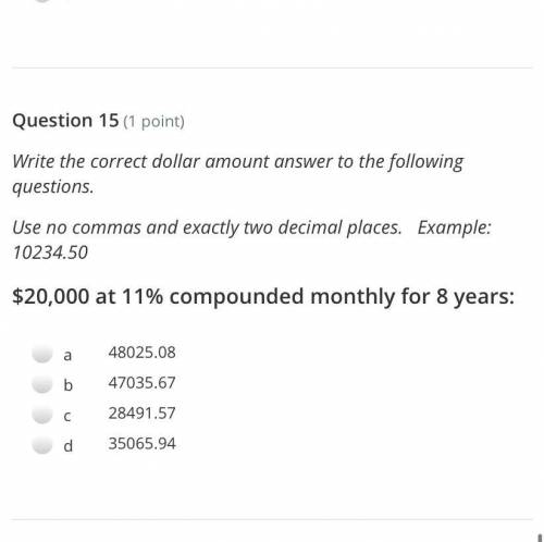 PLEASE HELP with question 15! BRAINLIEST TO CORRECT ANSWER!!