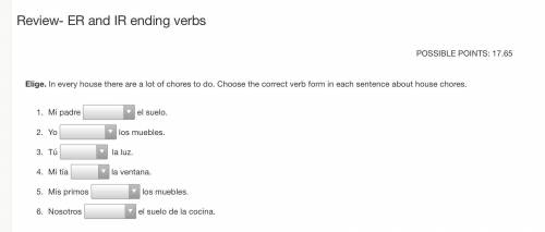 Spanish homework please help wiil give brainliest and 20 points

For those who realy need the word