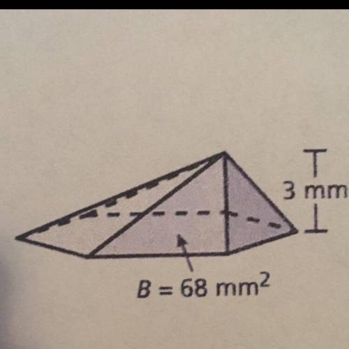 Find the volume of the solid