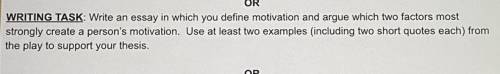 A Raisin in the Sun Essay (2 paragraphs excluding conclusion & introduction- 25pts)

I know th