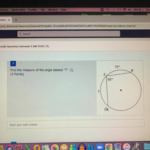 ￼measure of the angle labeled?