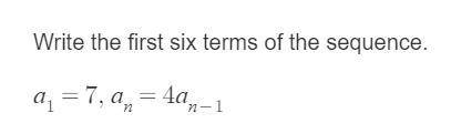 Write the first 6 answers to the sequence and please explain how you got them