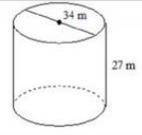 Determine the volume of the shape below