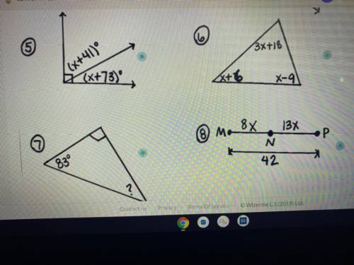 Section 1 Solve for x