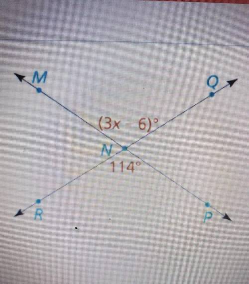 What's the value of x?​