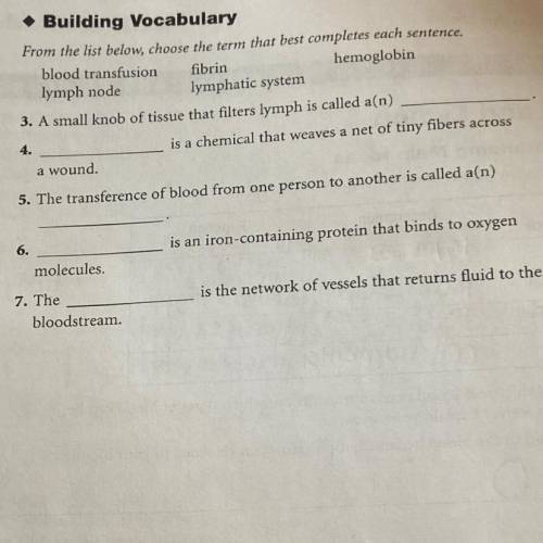 Help!! 
Building vocabulary