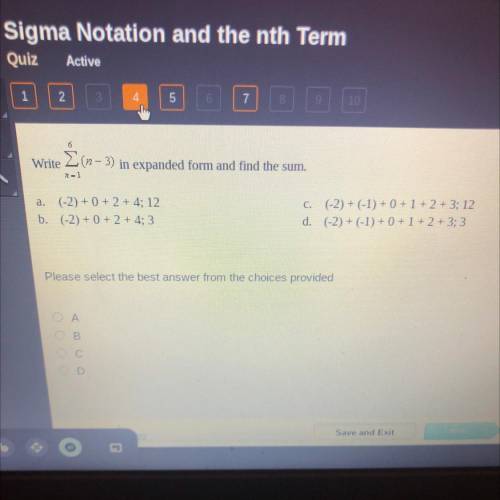 Write
in expanded form and find the sum￼