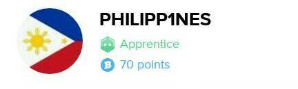 Wow i have a new rank.❤it is called apprentice.​