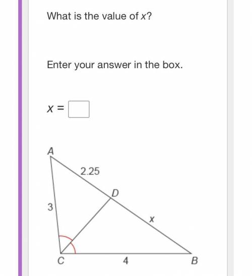 What is the value of x ? Triangle similarity

Question 1 : value of x ? 
Question 2 : value of x ?