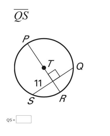 PLEASE HELP
what does QS equal