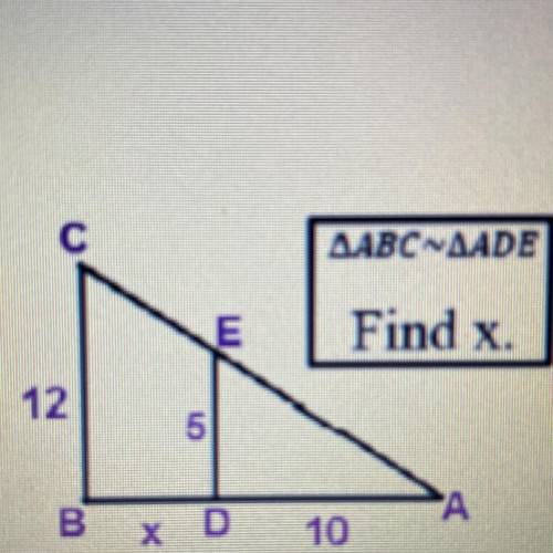 **************** find x