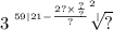 3 \sqrt[59 |2 {1 -  \frac{2? \times \frac{?}{?} }{?} }^{2} | ]{?}