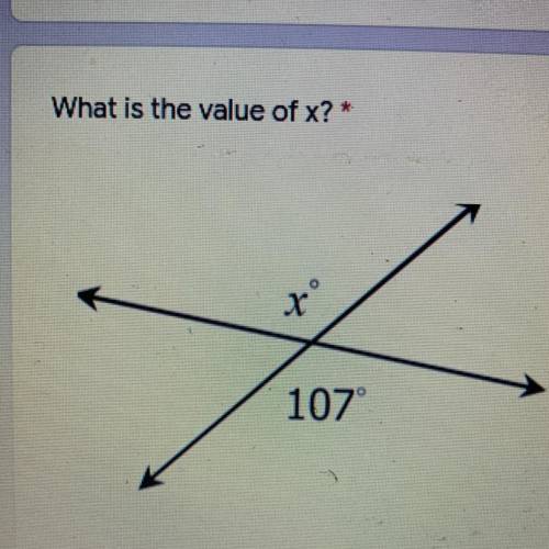 What is the value of x?