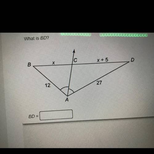 What is bd? I need help immediately