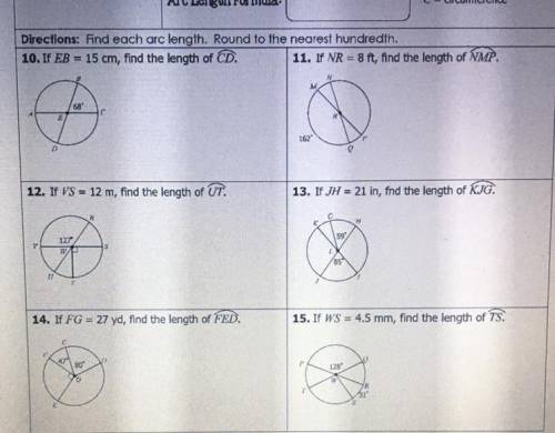 This is arc length if that helps