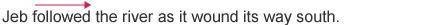 8.
In which sentence is the action arrow pointing to the receiver of the action?