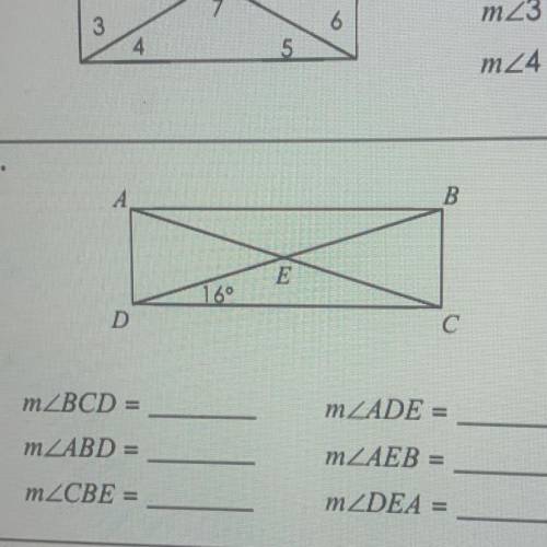 Unit 7 polygons and quadrilaterals homework3: rectangles #4