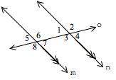 If the measure of angle 1 is 75°, find the measurement of the other angles.