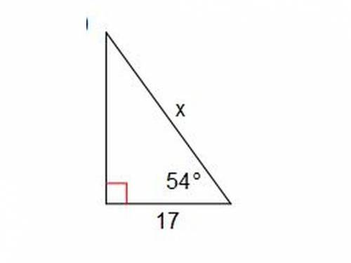HELP

Which Trig ratio should be used to find the missing side?
A.Sin
B.Cos
C.Tan