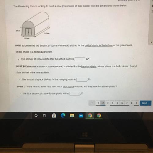 Volumes and circles

Determine the amount of space ( volume) he’s allowed for the potted plant in