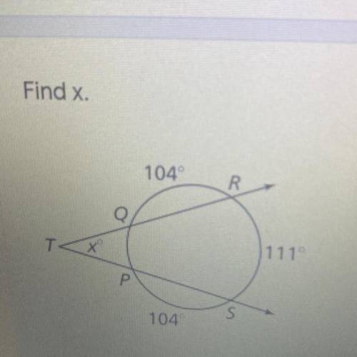 The topic is about secant tangle angles