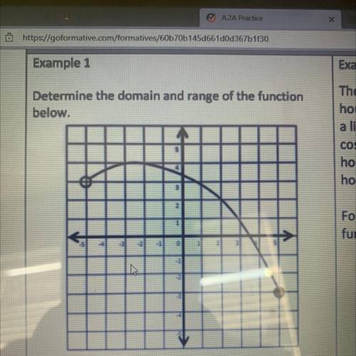 Can someone help me and tell me the range and domain on this graph??
