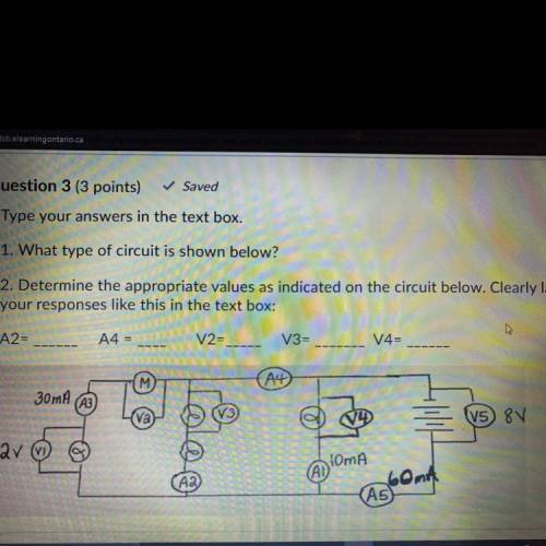 Please help, I will mark you brainliest

A2=____
A4=____
V2=____
V3=____
V4=____