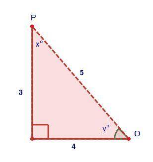 Use the image below to answer the following question:

A right triangle is shown. The two angles t