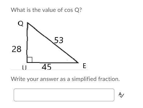 PLEASE HELP ME!! ASAP

ANSWER EXPLANATION = BRAINLIEST & FIVE STARS 
What is the value of cos