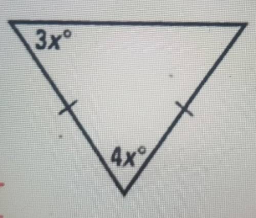 Hey! Can someone help me find the value of x please it's my last question!​