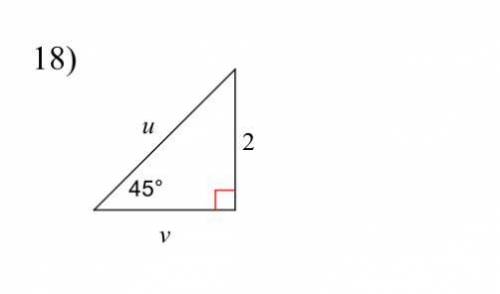 Find the missing side of the triangle. Round your answer to the nearest tenth if necessary.