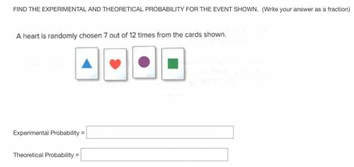 A heart is randomly chosen 7 out of 12 times from the cards shown