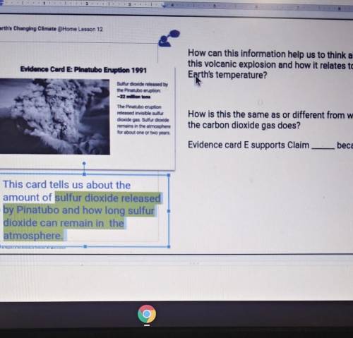 How can this information help us to think about this volcanic explosion and how it relates to Earth