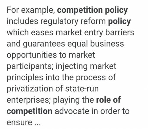 Roles of competition policy authorities in south Africa​