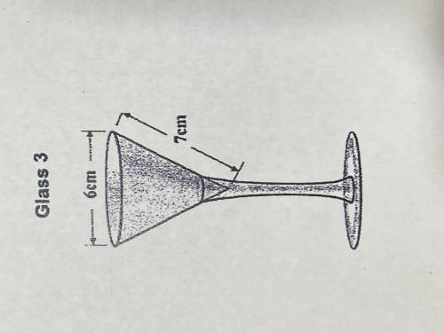 Calculate the volume of liquid that would fill the bowl of each class. Show all your calculations a