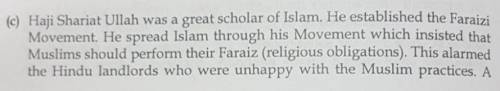 Q: Did Haji shariatullah contribute more to the

Spread Islam that anyone else in the Subcontinent