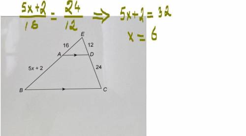 Solve for X enter your answer in the box￼