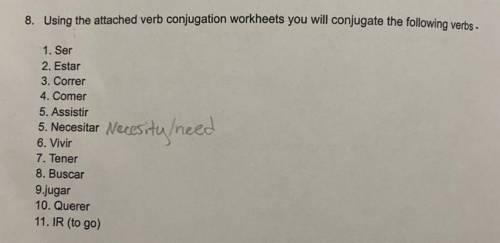 Pls help on my spanish final it’s vv important i’ll mark brainliest answer