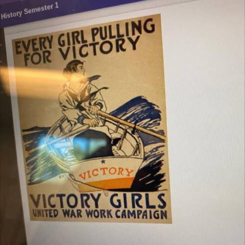 What is the primary message of this poster?

A. Women can only help the war effort by joining the