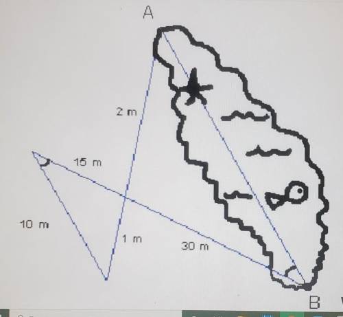 What is the disdance between a and b a 45b 20c 25d 60​