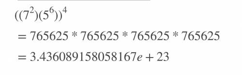 (7^2*5^6)^4 equivalent expression